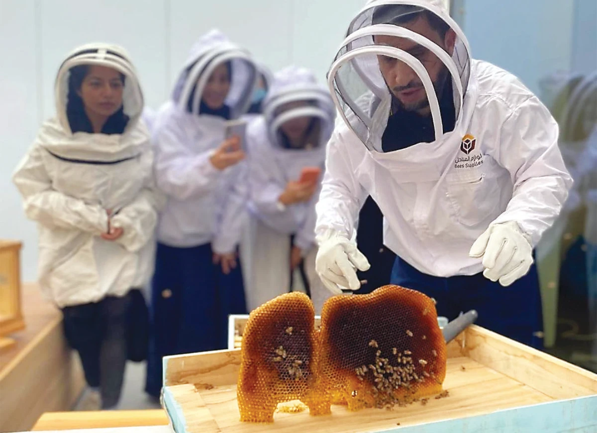Bee Ways is run by Saudi couple Ahmed Badghaish and Nada Khaled Malaika. (Instagram/beewaysaudi)
