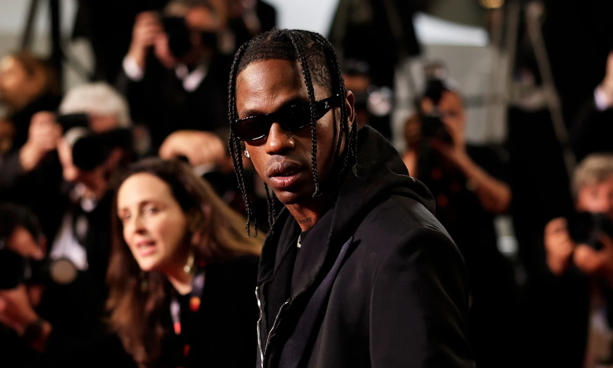 The US rapper Travis Scott is expected to perform on July 28 at the Pyramids of Giza. (AFP)