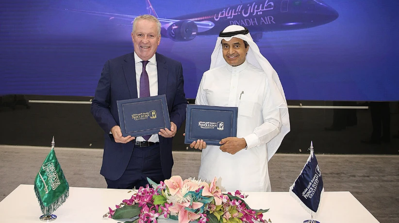 The MoU was signed in a ceremony at Prince Sultan University in Riyadh (Supplied)