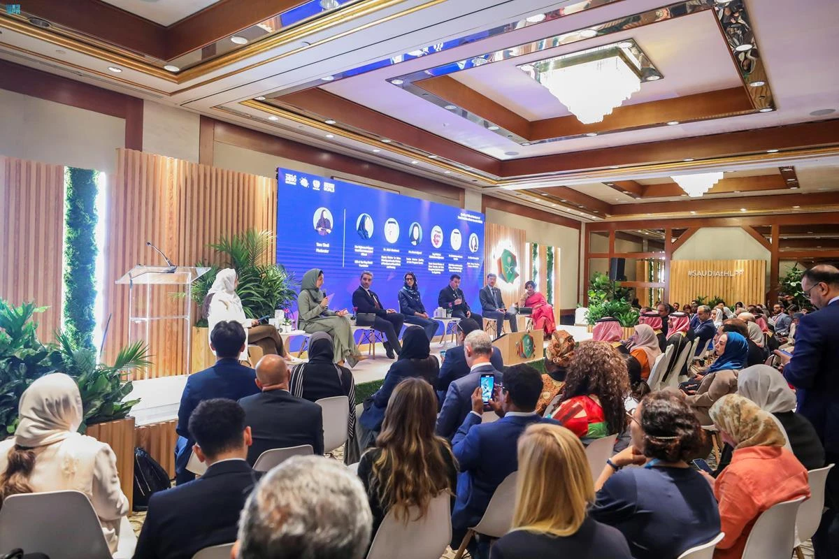 The Royal Commission for Riyadh City highlights city’s bid to host Expo 2030 at a UN forum in New York. (SPA)