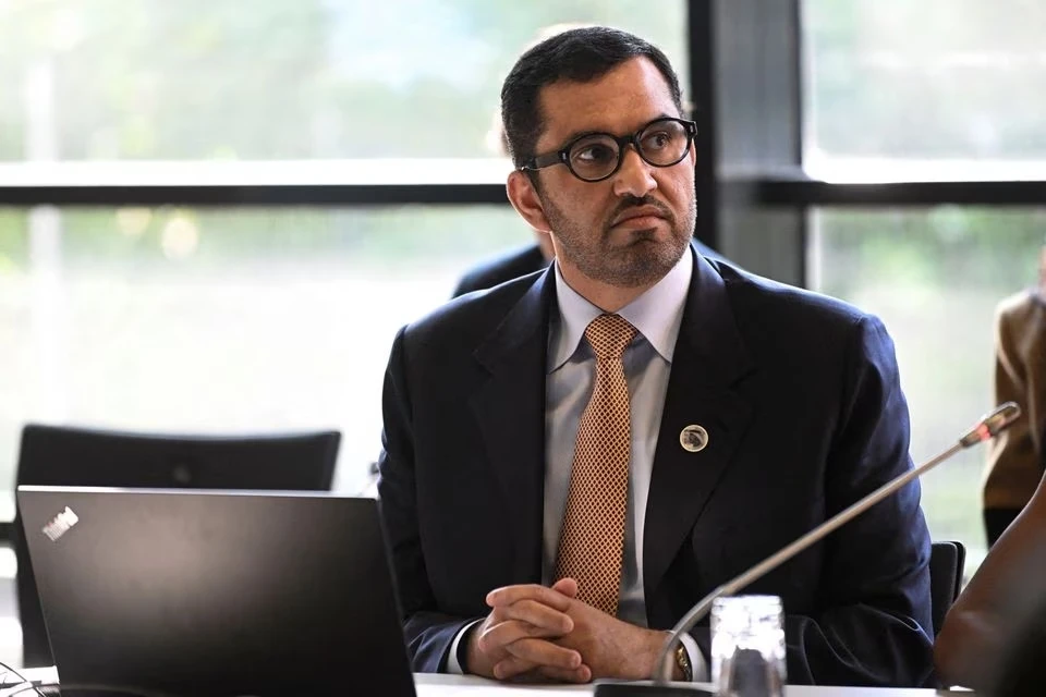 Masdar Chairman Sultan Al-Jaber said: “Ahead of the UAE hosting the UN climate change conference, we must champion initiatives that advance climate finance and decarbonization.” (Reuters)