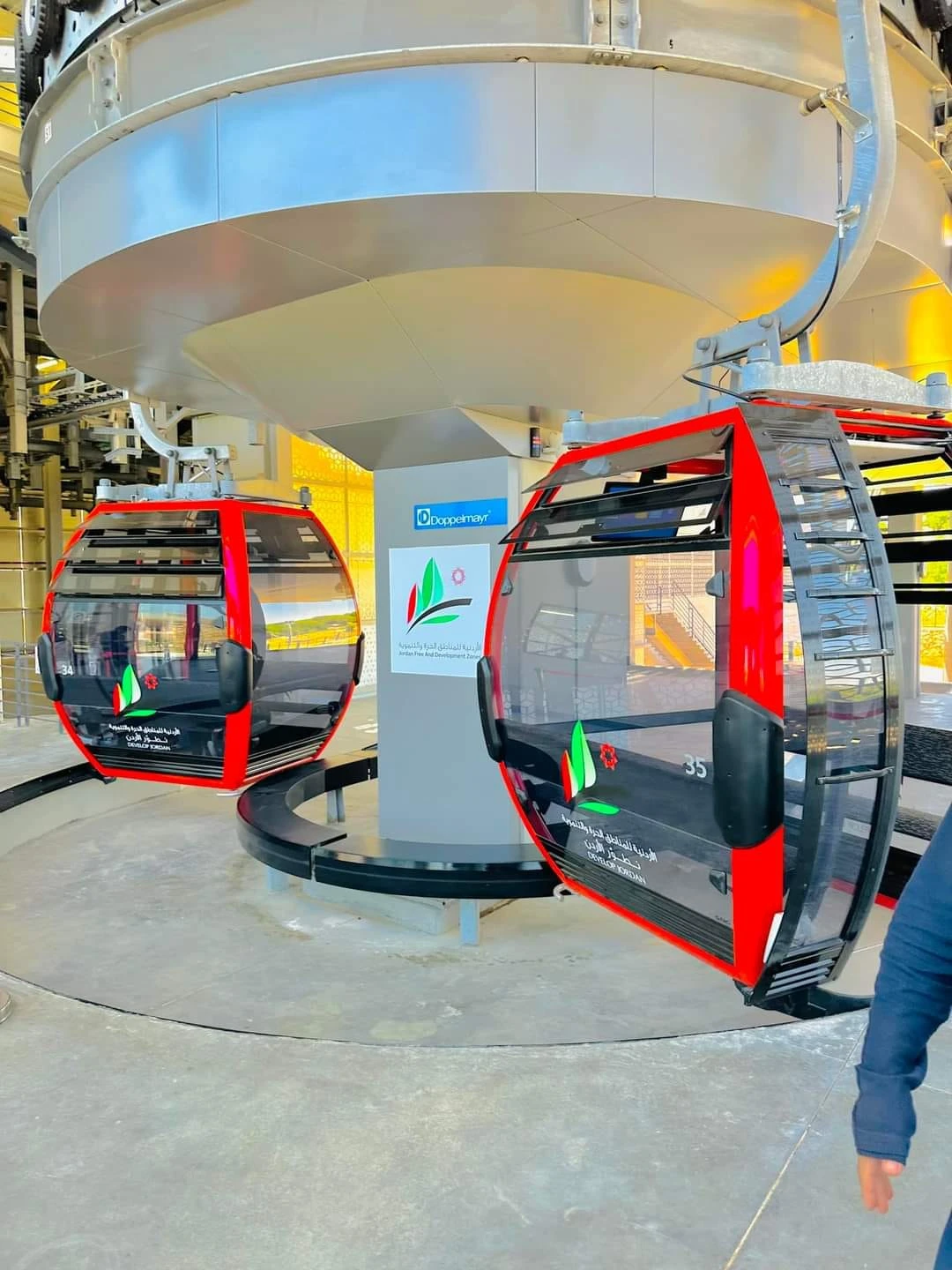 The Ajloun Teleferique is the first project of its kind in Jordan. It opened to the public in mid-June and immediately proved incredibly popular with visitors from across the country. (Supplied)