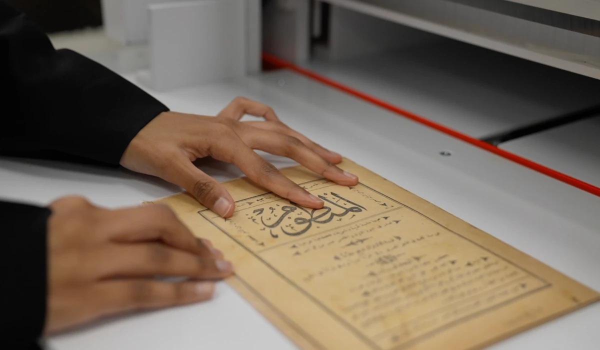 The restoration center rehabilitated more than 615 rare documents and restored a series of rare magazines. (Supplied)