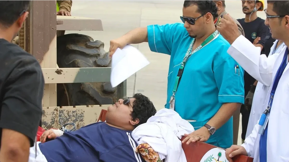 Khaled Mohsen Shaeri, the 610kg man who had to be airlifted on Monday, has led to Saudi Arabia planning to set up a National Center for Obesity Treatment. (Reuters/File Photo))