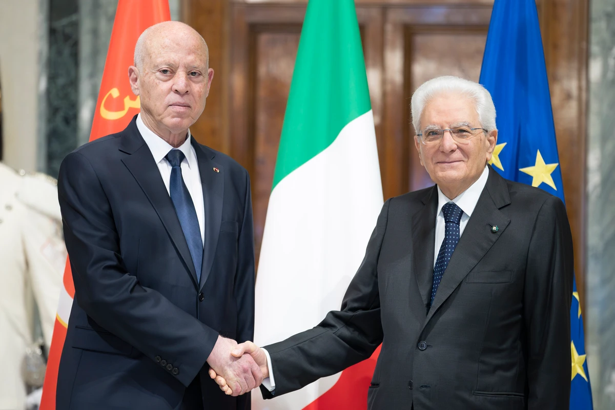 President Sergio Mattarella with President of Tunisia (Francesco Ammendola/Italian presidency)