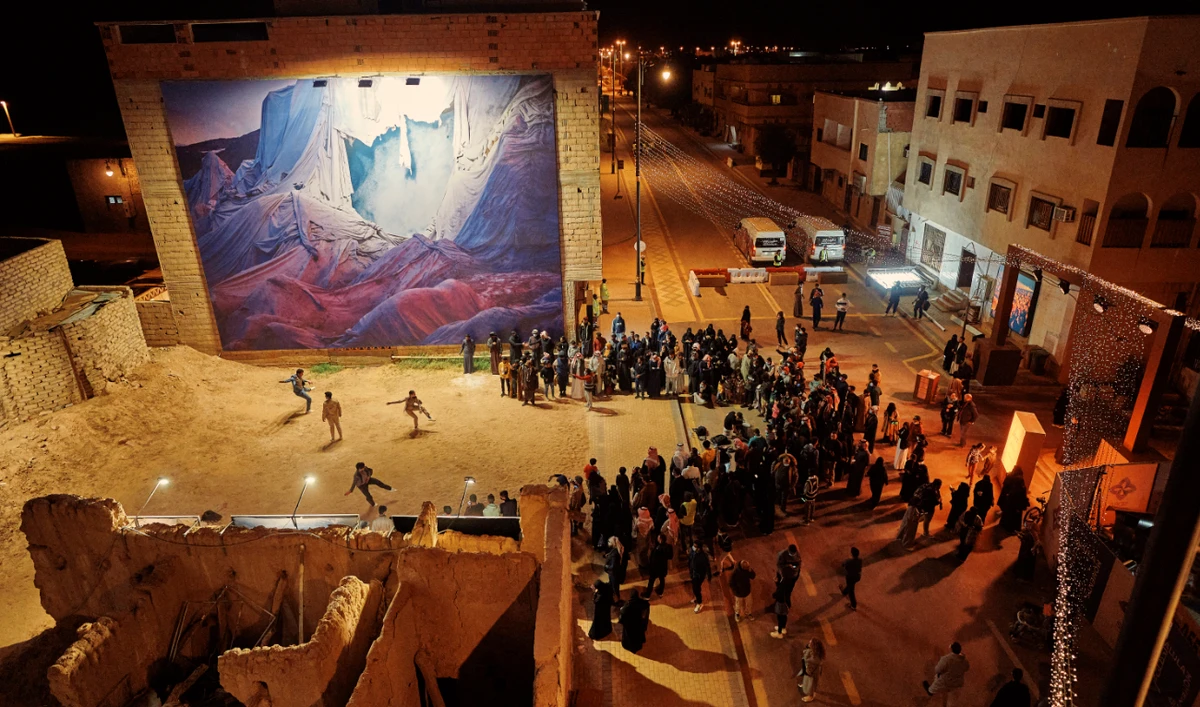 Saudi Arabia’s AlUla is fast becoming a regional capital for arts and culture, hosting major events like the Performing Arts Festival. (Supplied)
