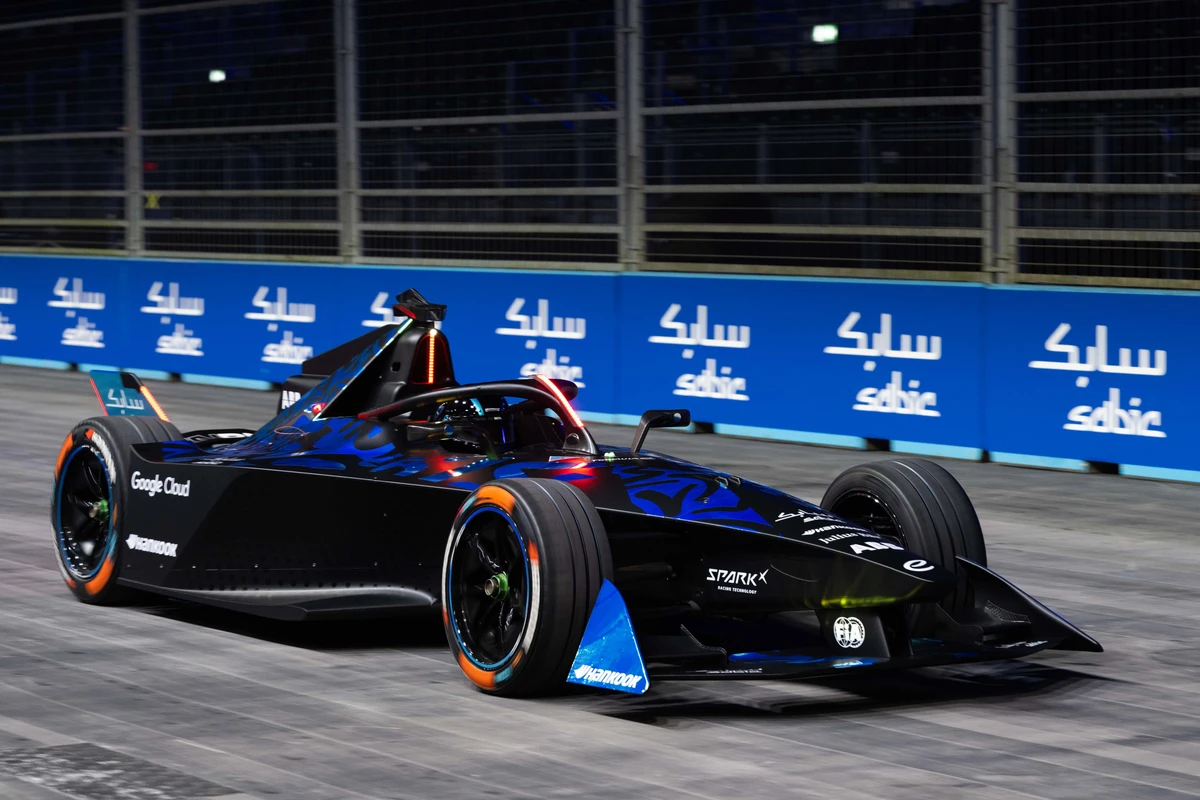 The GENBETA car developed by Formula E and SABIC. (Formula E)