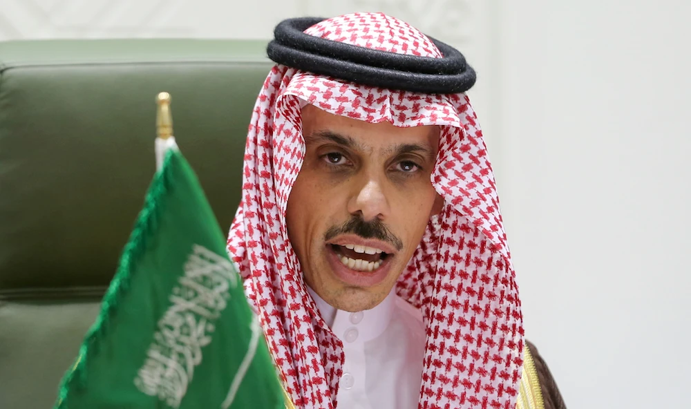 Prince Faisal bin Farhan said repeated incidents in which the Muslim holy book was burnt contributed to “fueling hatred and limiting efforts for dialogue between peoples.” (Reuters/File Photo)