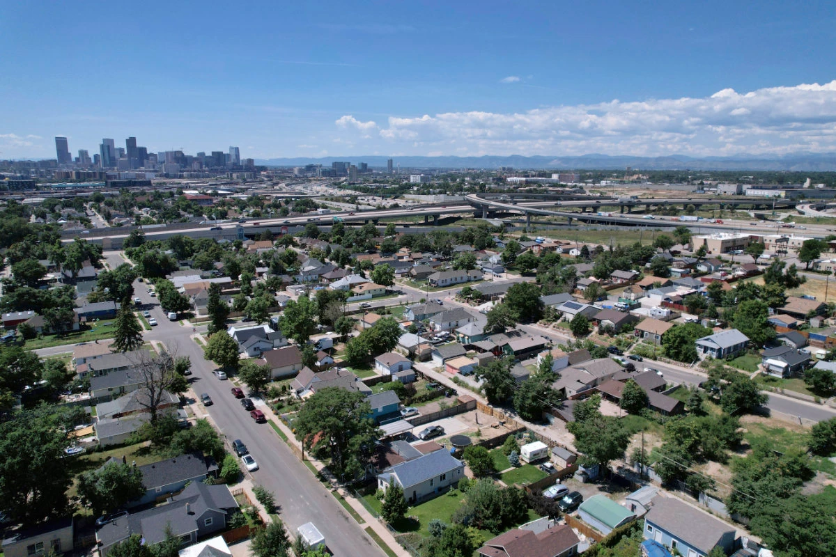 Temperatures are hotter in America's low-income neighborhoods like the Denver suburb of Globeville, where many residents are low-income and people of color living in stretches of concrete that hold heat like a cast-iron skillet. (AP Photo)