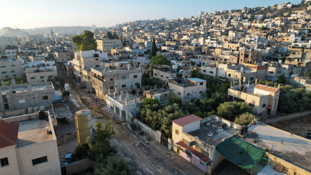 Damaged streets are seen after Israeli army’s withdrawal from the Jenin camp, in Jenin. (Reuters/File)