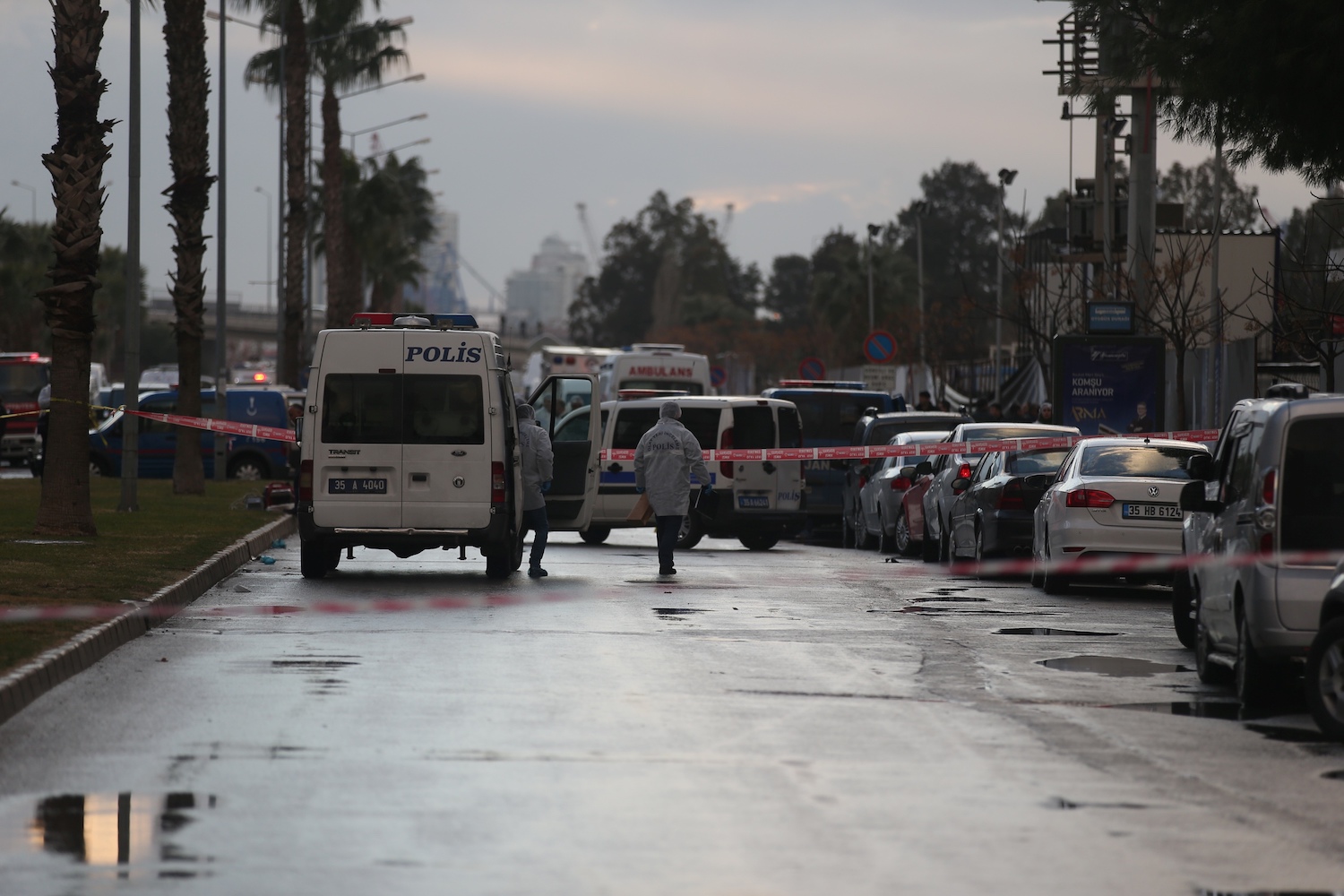 A Turkish staff member at Sweden’s honorary consulate in the western city of Izmir was shot and seriously injured. (File/AFP)