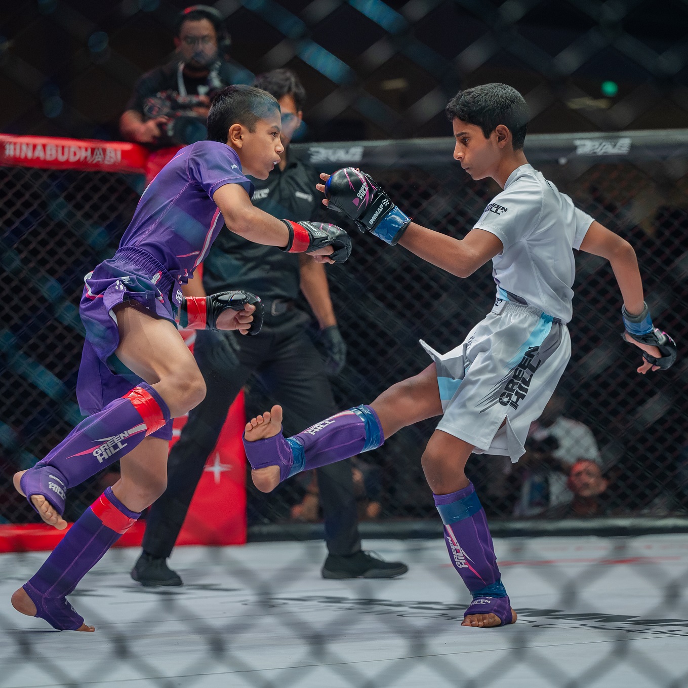 The IMMAF Youth World Championship is taking place at the Mubadala Arena in Abu Dhabi. (Supplied)