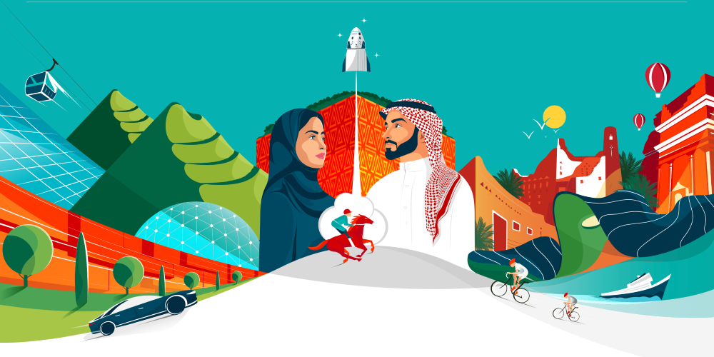 GEA Chairman Turki Alalshikh has announced that this year’s National Day public holiday will be held under the slogan “We dream and achieve.” (SPA)