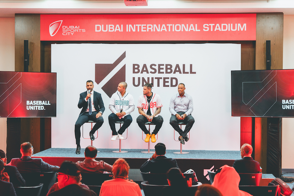 The Dubai Wolves and Abu Dhabi Falcons have been announced as Baseball United's newest franchises. (Baseball United)