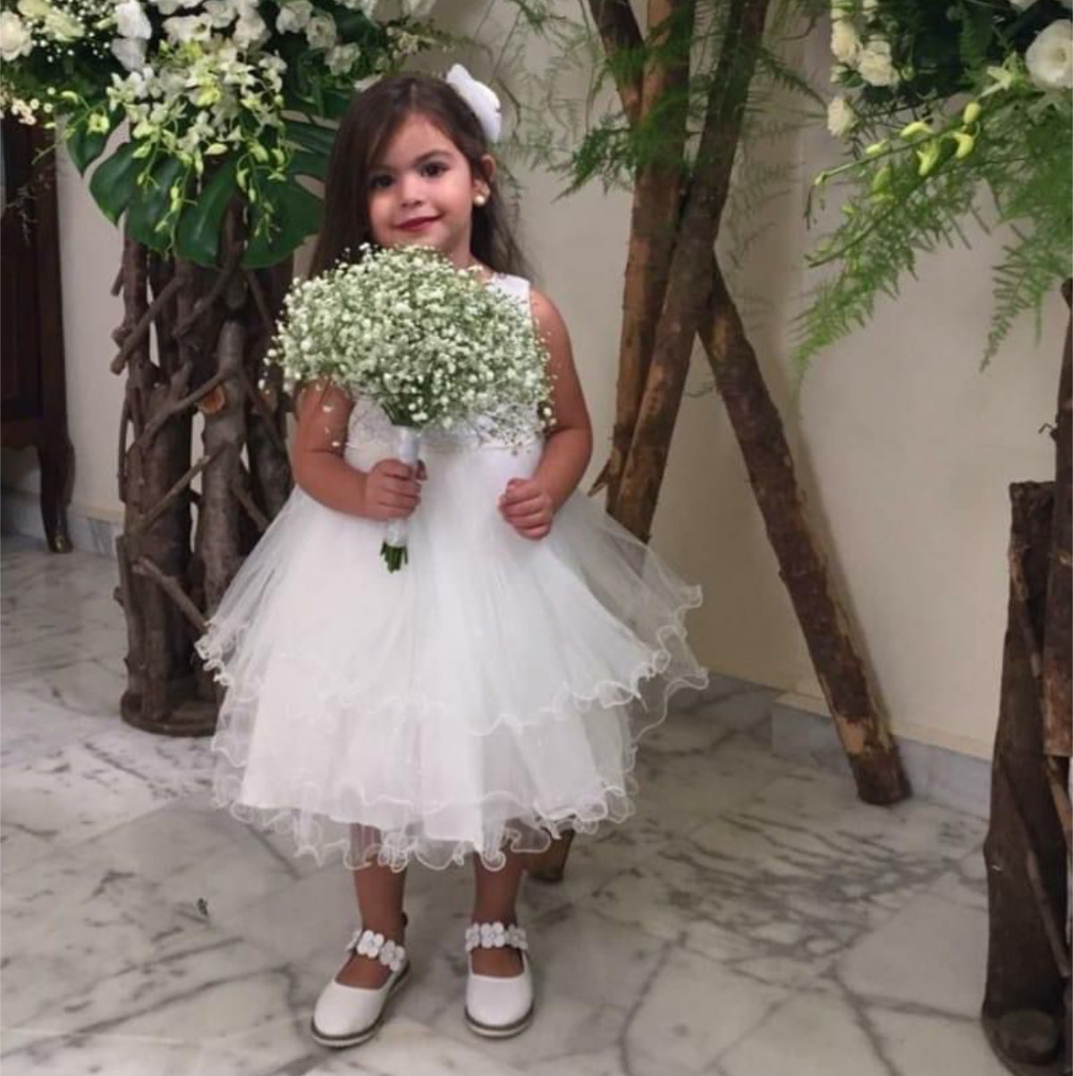 Naya Hannah is in a coma after a stray bullet struck her in the head while she was having lunch in her school’s playground in Hadath, near Beirut’s southern suburbs. (Supplied)