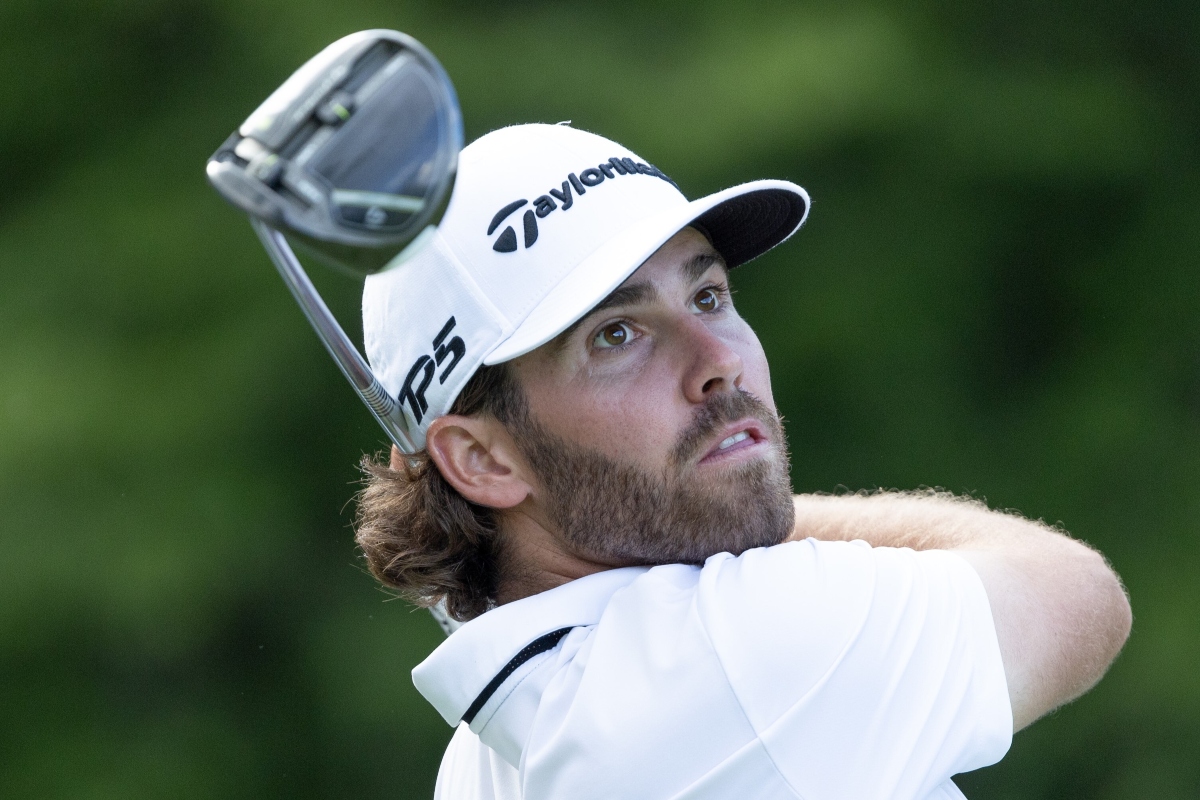 Matthew Wolff of Smash GC leads by two following round one of LIV Golf Greenbrier. (Sam Greenwood/LIV Golf)