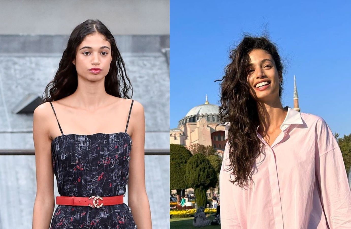 Moroccan Italian model Malika El-Maslouhi shares holiday snapshots