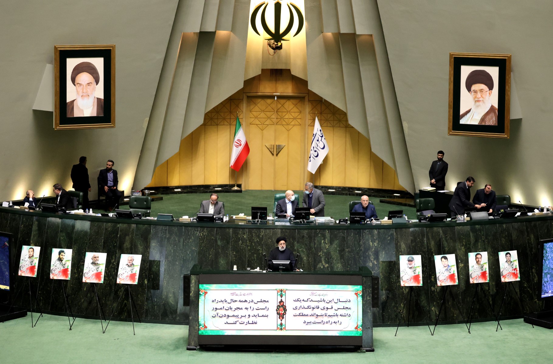 Iran has held regular presidential and parliamentary elections since the 1979 Islamic Revolution (AFP)
