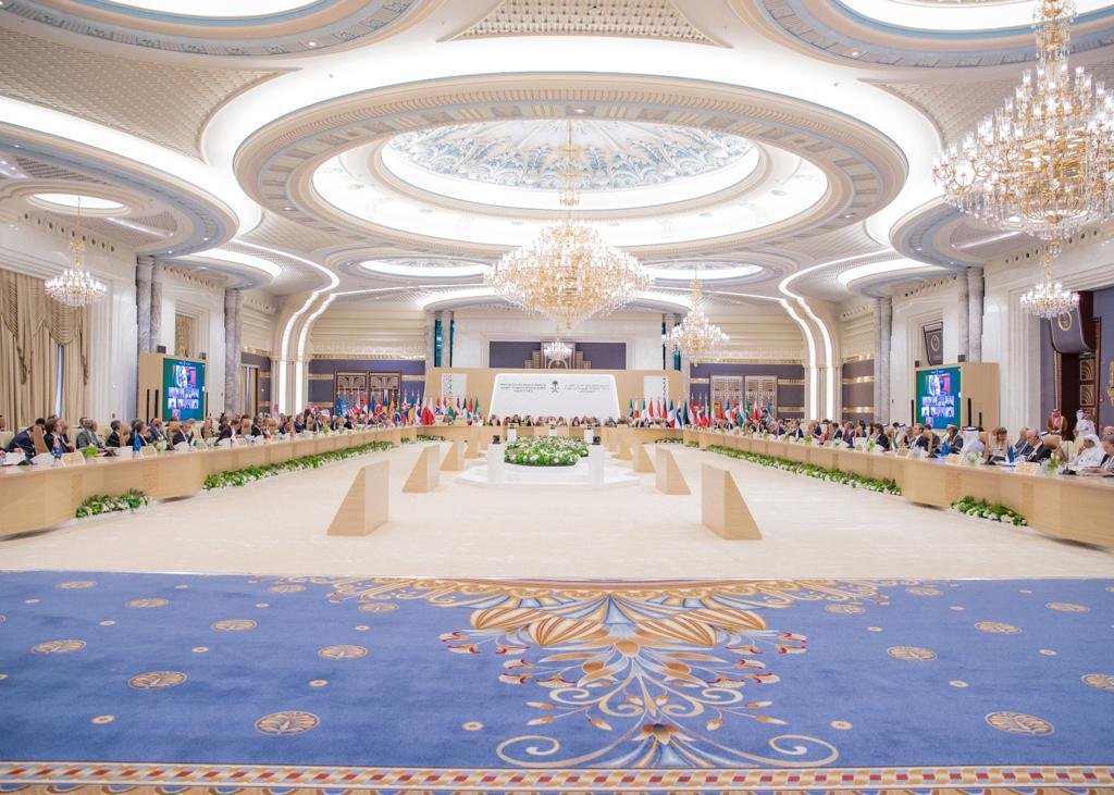 Senior officials from some 40 countries took part in the Jeddah talks that ended on Sunday. (SPA)