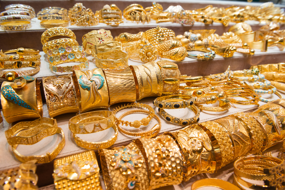The gold imports that will be charged the extra fee as part of the decision include gold jewelry products and parts, and some base metal products plated with precious metals. (Shutterstock)