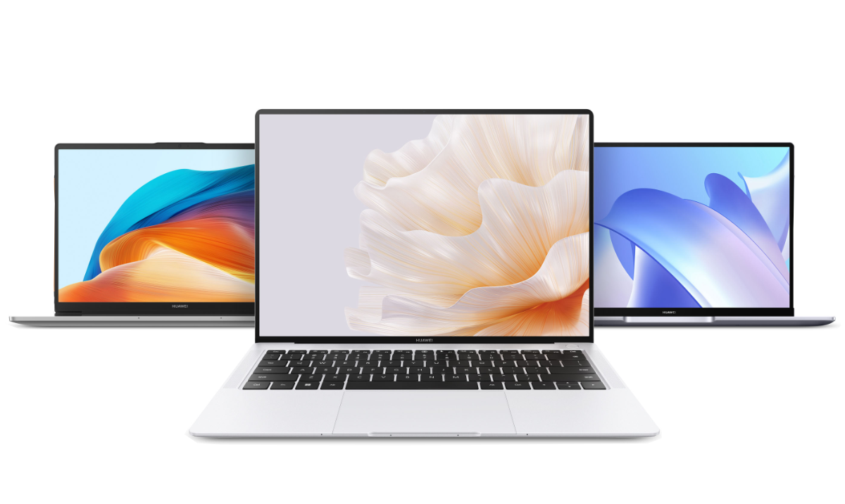 All three new laptops carry the MateBook series’ signature aesthetics, innovative features, and powerful performance of the 13th Gen Intel Core Processor.