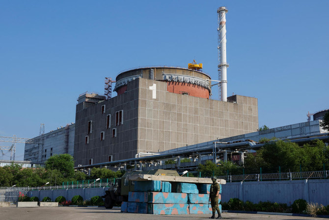 A senior adviser to Ukrainian President Volodymyr Zelenskiy denied a Russian assertion on Wednesday that Kyiv had tried to attack the Zaporizhzhia Nuclear Power Plant (ZNPP) with a drone. (Reuters)