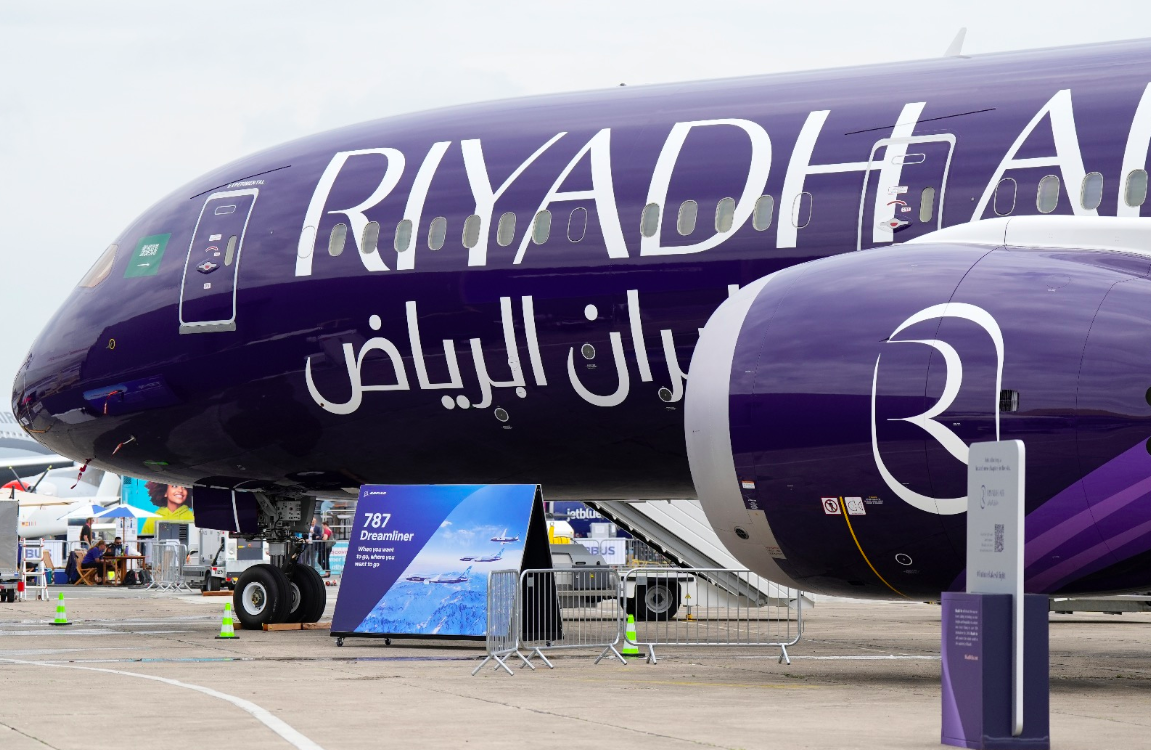 The airline is scheduled to begin operations in 2025, connecting the Kingdom’s capital to more than 100 destinations around the world by 2030. (File)
