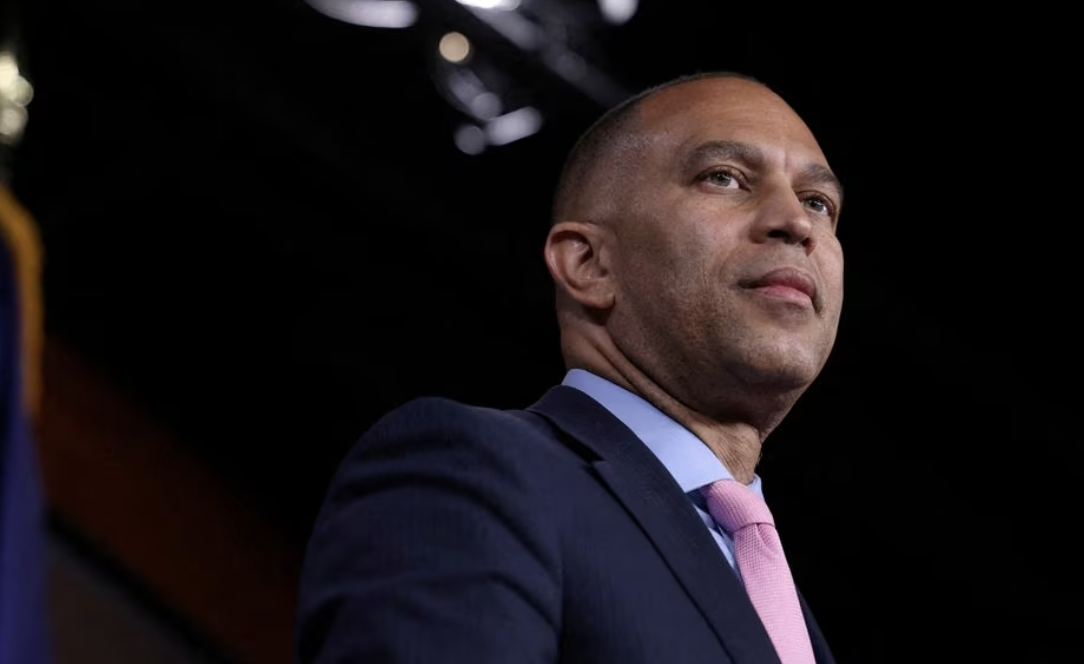 Among those criticized were House Minority Leader Hakeem Jeffries. (Reuters)