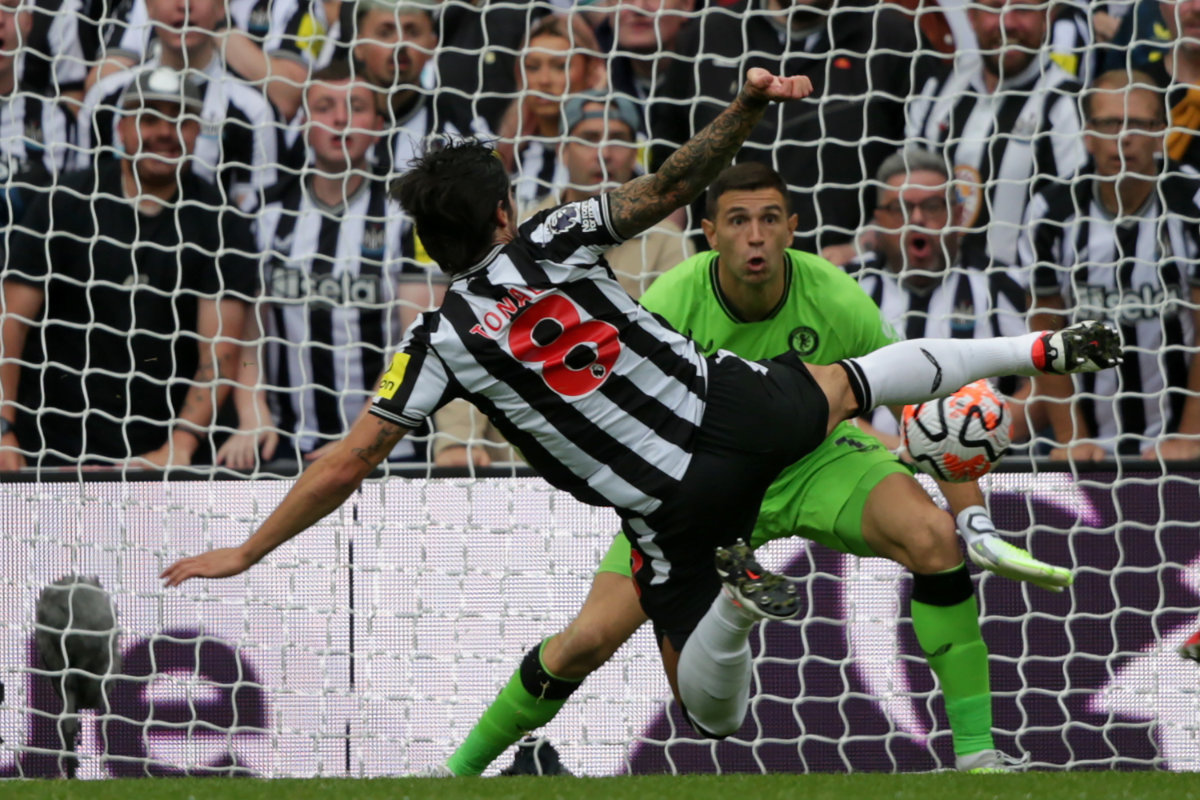 Sandro Tonali, Newcastle United’s Italian import, impresses in unexpected debut