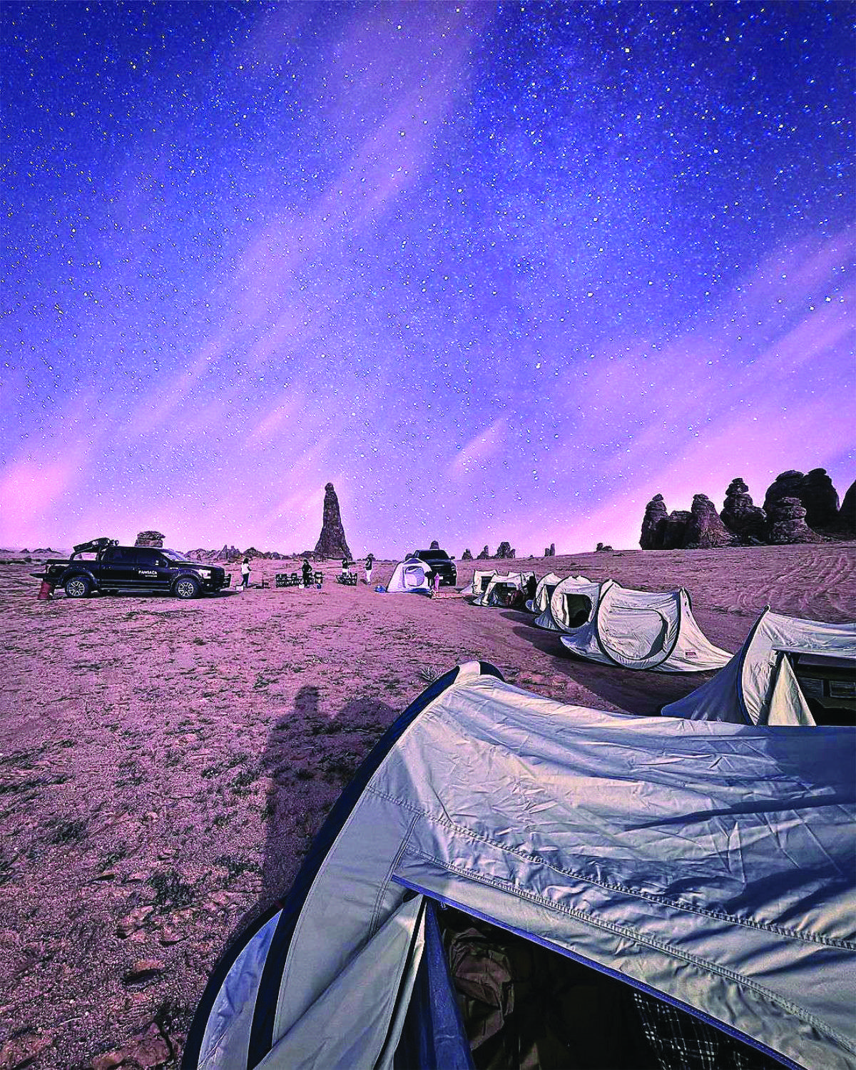 AlUla’s ancient civilizations, positioned at the crossroads of trade, communicated with diverse cultures, many of which were heavily influenced by astronomy. (Instagram/experiencealula)