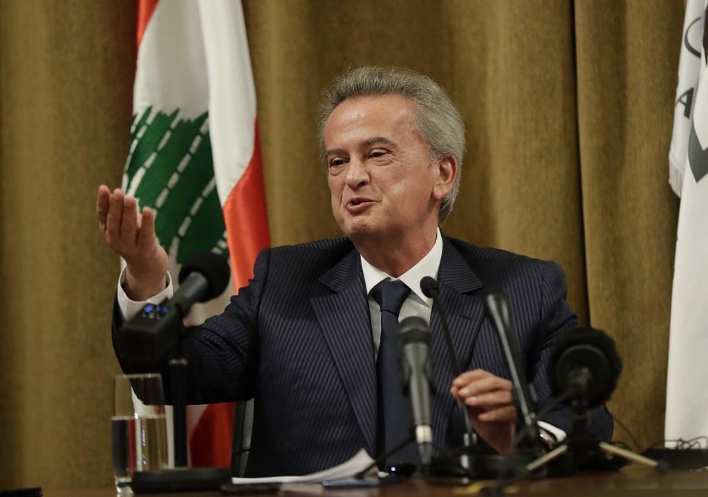 Lebanon freezes bank accounts of former central bank governor and associates