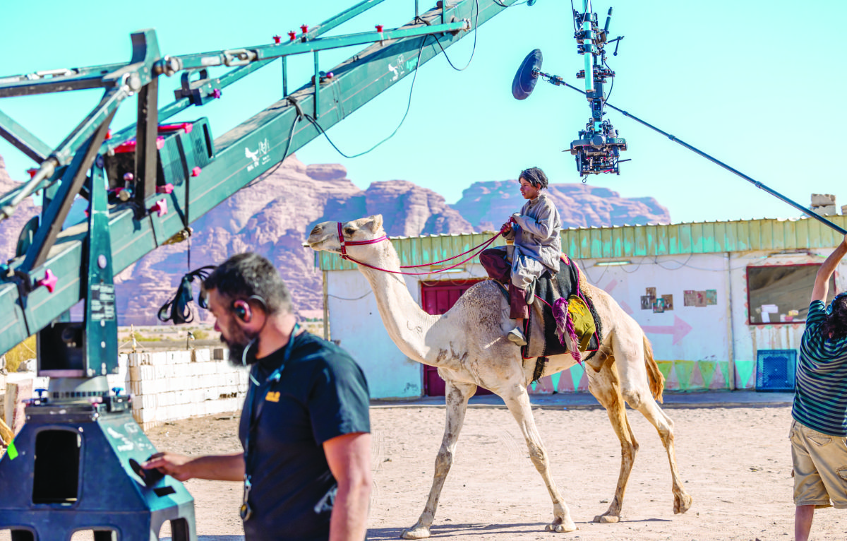 ‘Hajjan’ follows a young Saudi orphan, Matar, who embarks on an epic journey across the Kingdom’s vast desert with his beloved camel, Hofira. (Supplied)