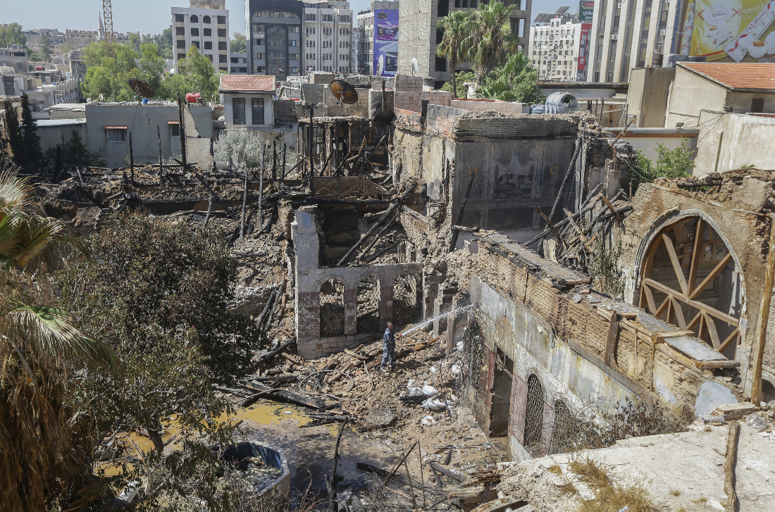 The Syrian war has killed more than 500,000 people, displaced millions and battered the country’s infrastructure and industry. (File/AFP)