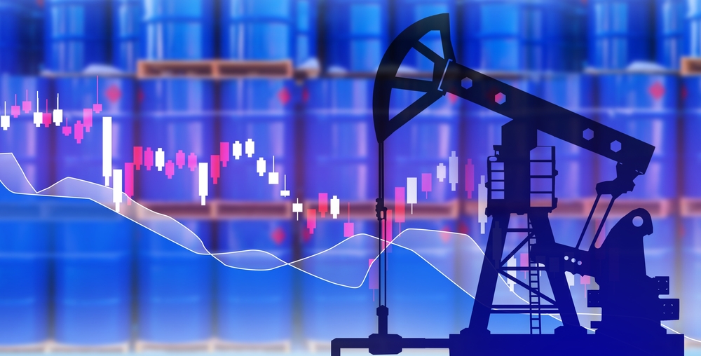 Brent crude futures dipped 53 cents to $85.68 per barrel by 1:08 p.m. Saudi time. (Shutterstock)