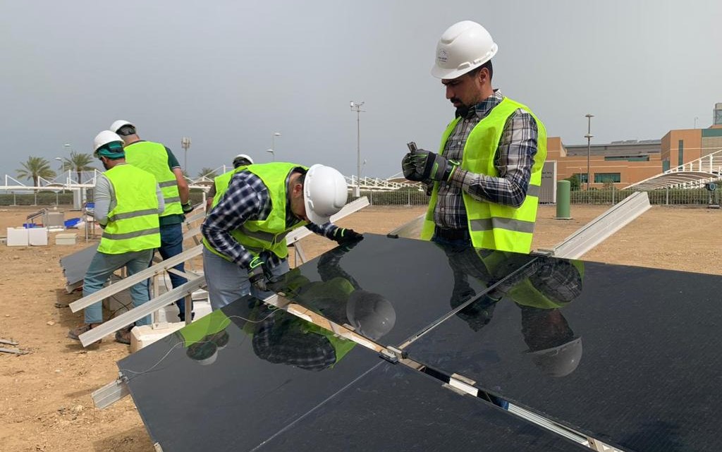 King Abdullah University of Science and Technology has signed an agreement with Chinese firm LONGi. (Twitter/@KAUST_Solar)