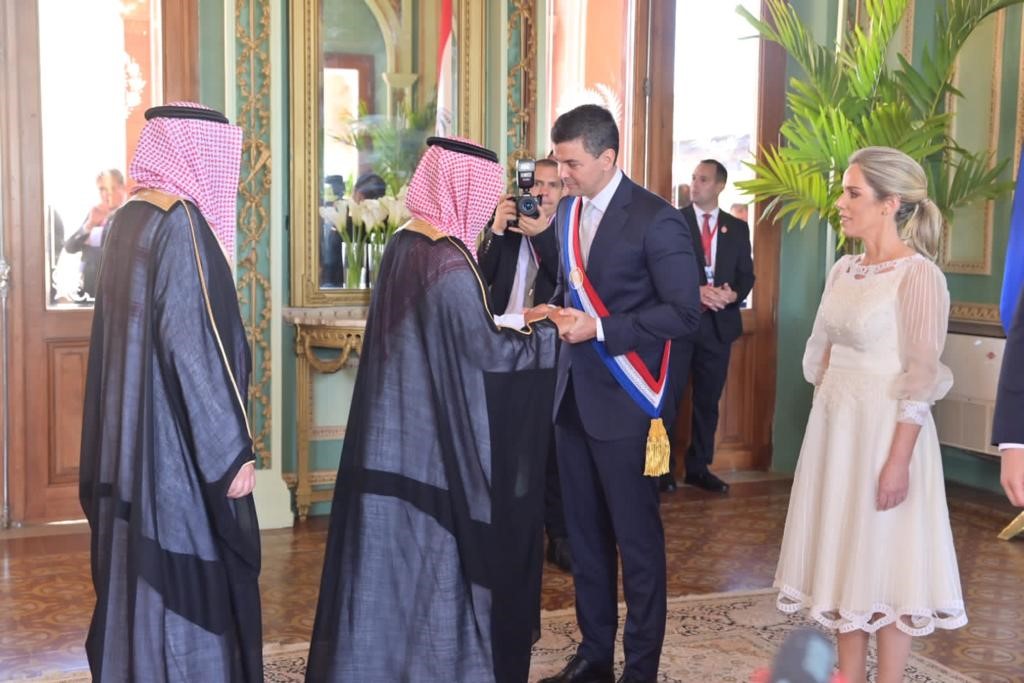 Saudi minister attends Paraguay president’s inauguration ceremony