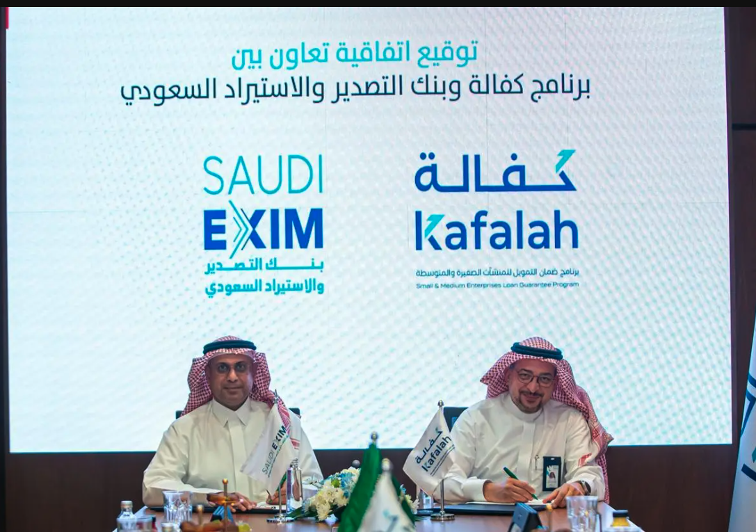 The agreement was signed by Executive Director of the Saudi Export-Import Bank, Saad Al-Khalab, and the CEO of the Kafala program, Humam Hashem. (SPA)