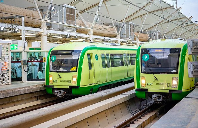 In the second quarter alone, Saudi Arabia Railways transported 2.2 million passengers. (File/SPA)