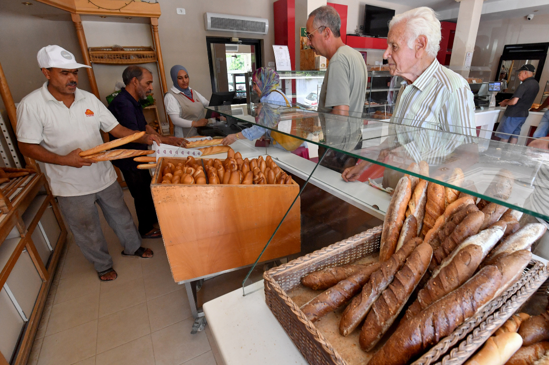 Privately-owned bakeries went on strike on August 7 and demanded concessions from the commerce ministry. (File/AFP)