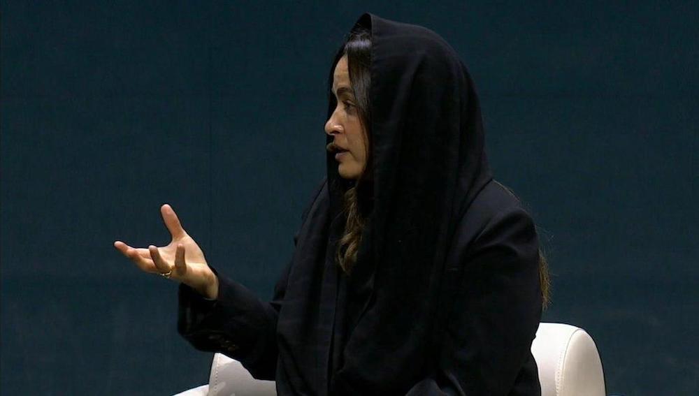Lamia Bahaian, the first-ever female vice president of the Saudi Arabian Football Federation. (SAFF)