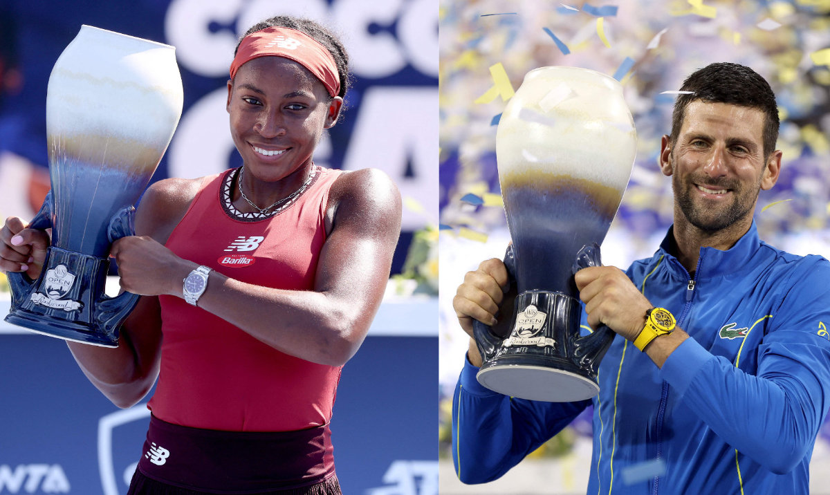 Djokovic outlasts Alcaraz in nearly 4 hours for title in Cincinnati; Coco Gauff wins women’s title