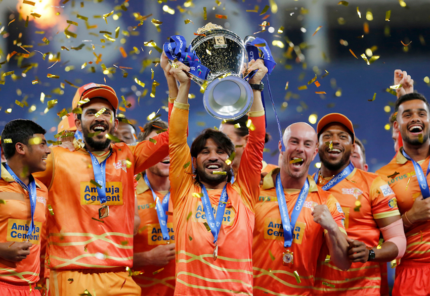 International League T20 saw the Gulf Giants emerge victorious over the Desert Vipers by seven wickets in Dubai. (Twitter: @ILT20Official)