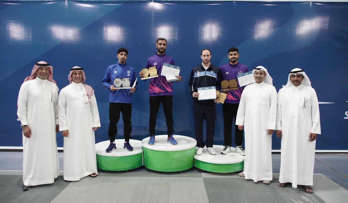 Over 200 fencers competed in the Saudi Open Fencing Championship from Saudi Arabia and other Gulf countries in Dammam. (Supplied)
