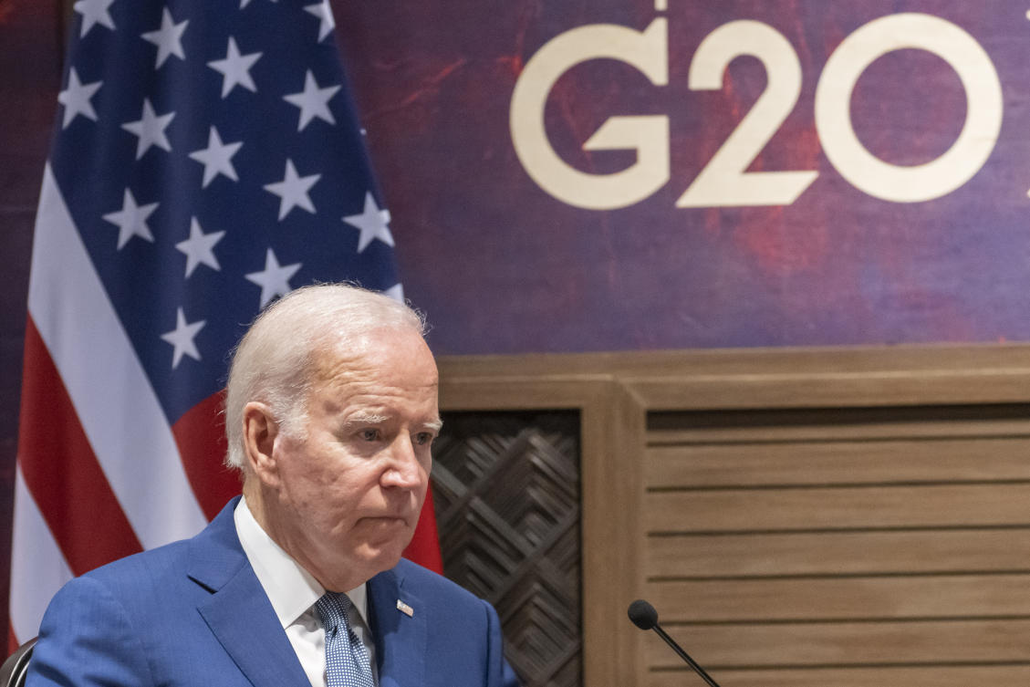 The White House announced on Aug. 22, 2023, that President Joe Biden will attend next month’s Group of 20 summit in New Delhi, India. (AP/File)