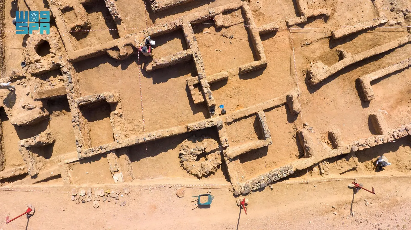 Saudi Arabia’s Heritage Commission has announced significant discoveries made at the Al-Abla site in Asir region. (SPA)