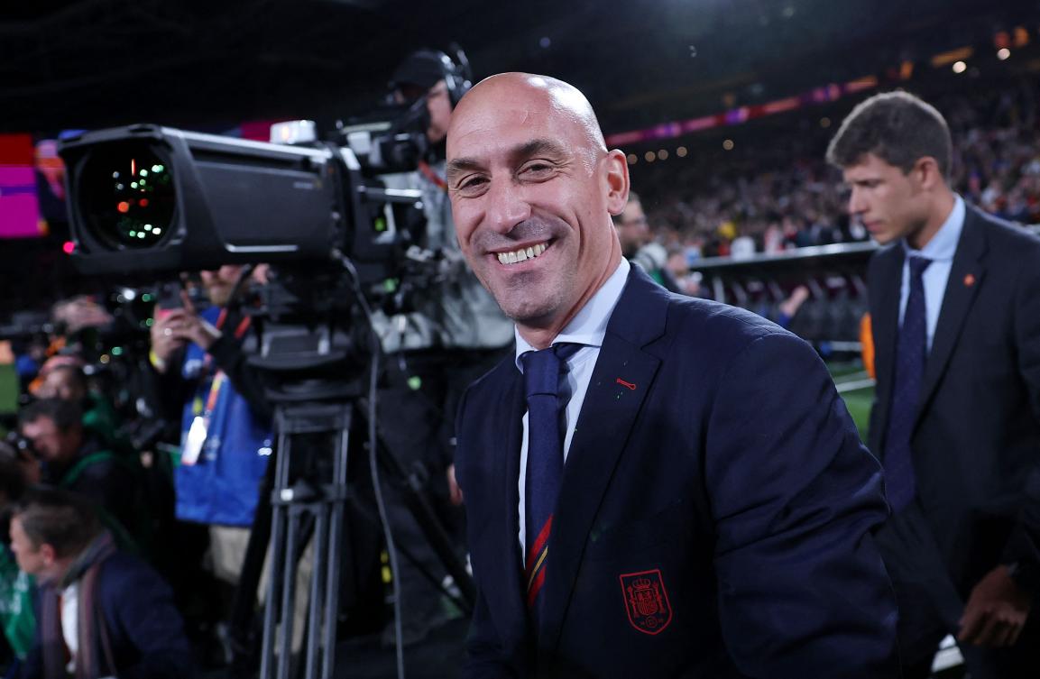 Football’s ruling body FIFA suspends Spanish federation chief over kiss