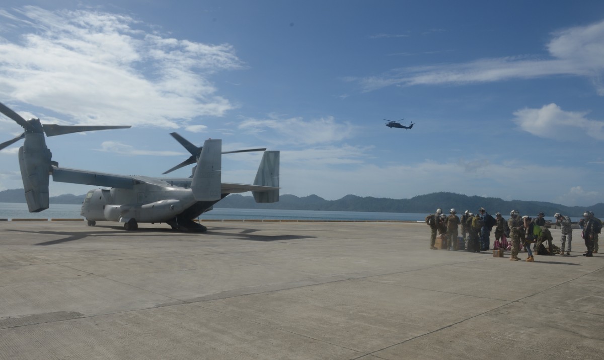 File photo of a v-22 Osprey helicopter (AFP)