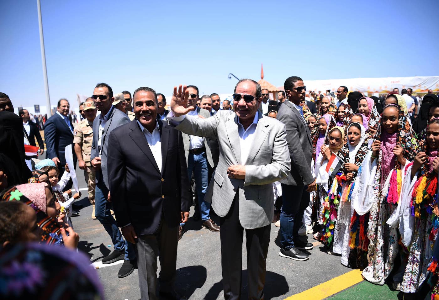 Egyptian President Abdel Fattah El-Sisi has not yet officially announced his candidacy for the presidential elections. (Spokesman for the Egyptian Presidency)