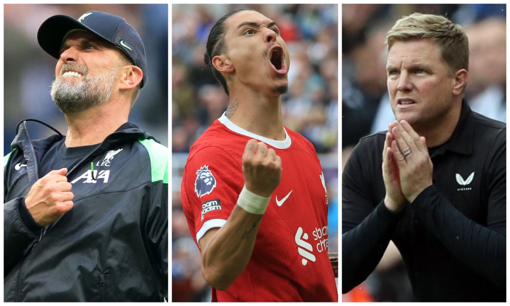 Liverpool boss Jurgen Klopp has described his team’s 10-man, 2-1 win against Newcastle United on Sunday as a “once in a lifetime” performance. (AFP/Reuters)