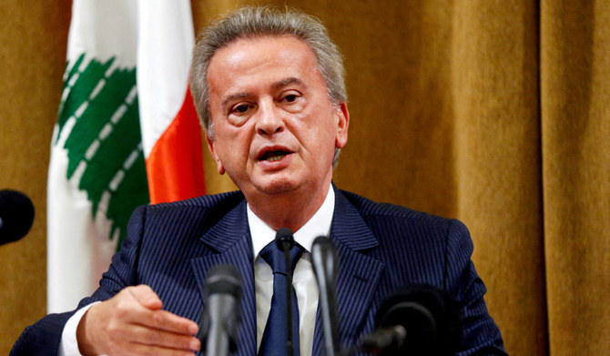 Prosecutors in Beirut decided not to arrest the former governor of the Banque Du Liban, Riad Salameh, after a dispute was filed by his attorney on Tuesday. (Reuters)